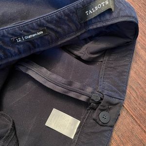 TALBOTS Navy Pants Size 12